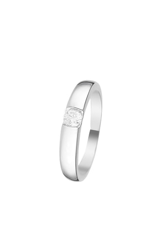 Bague Solitaire Calabria Or blanc et diamant