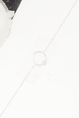 Bracelet Yseult - Or blanc et diamants