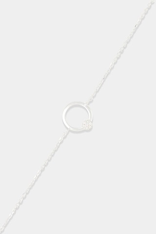 Bracelet Yseult - Or blanc et diamants