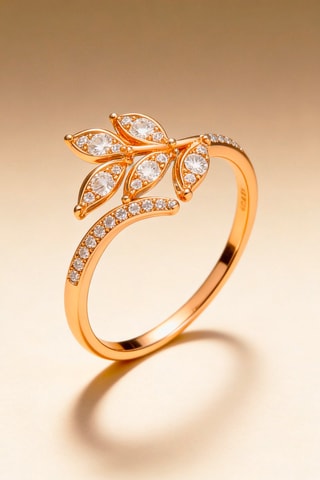 Bague Izïa - Or jaune et diamants