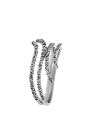Bague Diamond Dazzle - Or blanc et diamants