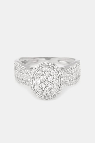 Bague Diamants Kattara Or blanc et diamants