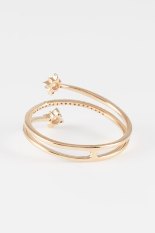 Bague Etincelle Or jaune et diamants