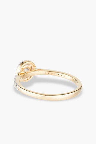 Bague Ahimsa Or jaune et diamants