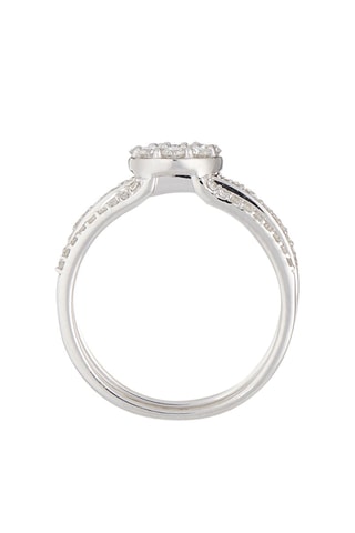 Bague Duo magique Or blanc et diamants