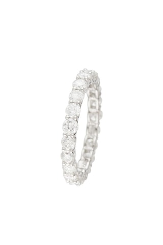 Alliance Mon tour complet - Or blanc et diamants