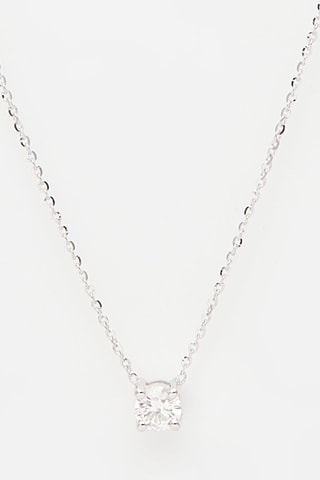 Collier Brillant d'amour Or blanc et diamant
