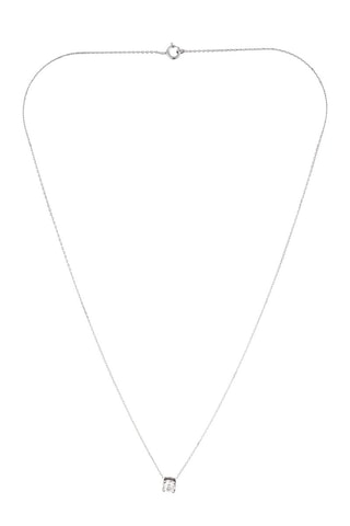 Collier Brillant d'amour Or blanc et diamant