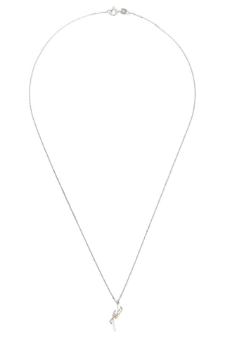 Pendentif Union - Or blanc, or jaune et diamants