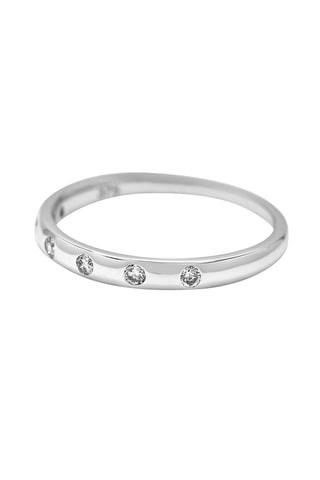 Bague Etincelle - Or blanc et diamants