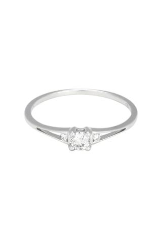 Bague Raven - Or blanc et diamants