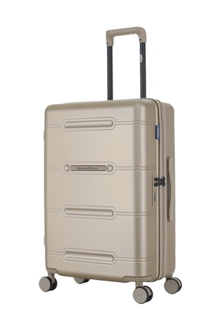Valise weekend et valise cabine low-cost (M/XXS) - 66/55 cm - Beige