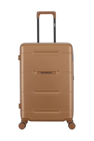 Valise semaine et valise cabine low-cost (M/XXS) - 66/55 cm - Marron