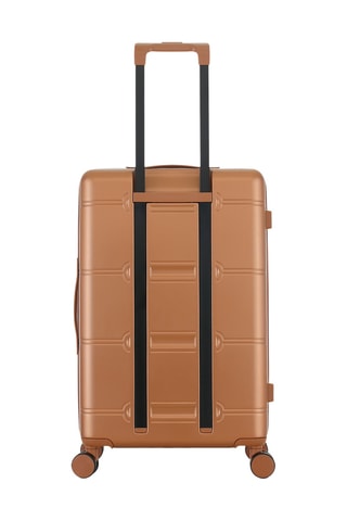 Valise semaine et valise cabine low-cost (M/XXS) - 66/55 cm - Marron