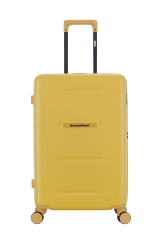 Valise cabine low-cost et valise semaine (XXS/M) - 55/66 cm - Jaune