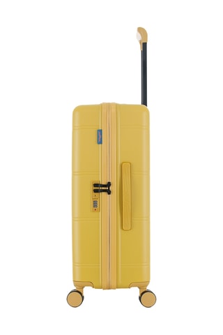 Valise cabine low-cost et valise semaine (XXS/M) - 55/66 cm - Jaune