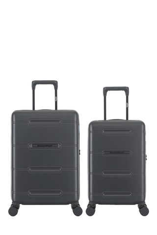 Valise cabine et valise cabine low-cost (S/XS)- 60/55 cm - Gris