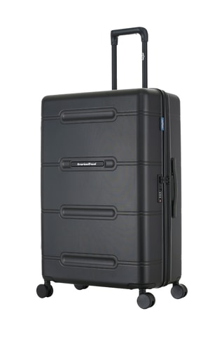 Valise cabine low-cost et valise grand volume (XS/L) - 55/76 cm - Noir
