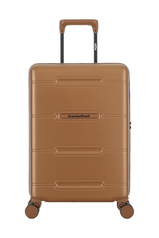 Valise cabine et valise cabine low-cost (S/XS) - 60/55 cm - Marron