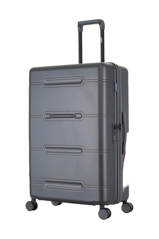  Valise XXS et valise grand volume  - 55/76 cm - Gris