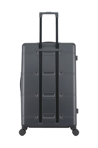  Valise XXS et valise grand volume  - 55/76 cm - Gris