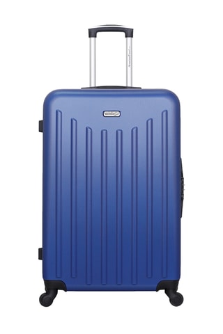 Valise XXS et valise grand volume Brooklyn (XXS/L) - 46/75 cm - Bleu marine