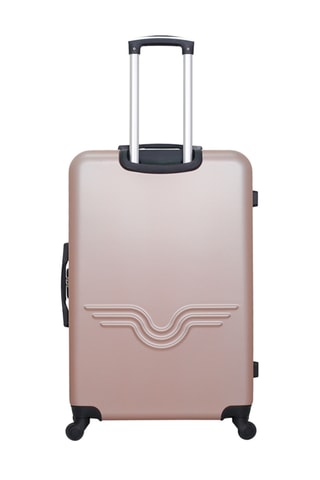Set de 3 valises Brooklyn (XXS/M/L) - 46/65/75 cm - Doré rose