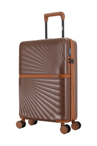Valise cabine Oakland (S) - 58 cm - Marron
