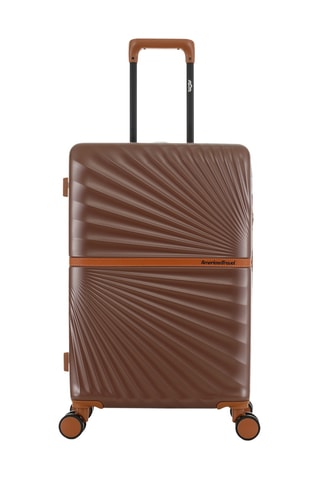 Set de 3 valises Oakland (XS/S/M) - 54/58,5/65,5 cm - Marron