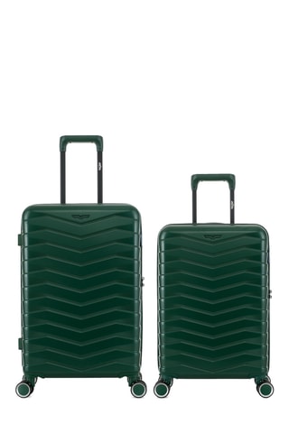 Valise cabine et valise semaine Seattle (S/M) - 59/66 cm - Vert