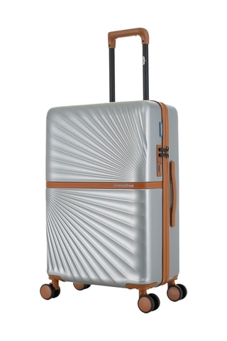 Valise cabine et valise semaine Oakland (S/M) - 58,5/65,5 cm - Gris