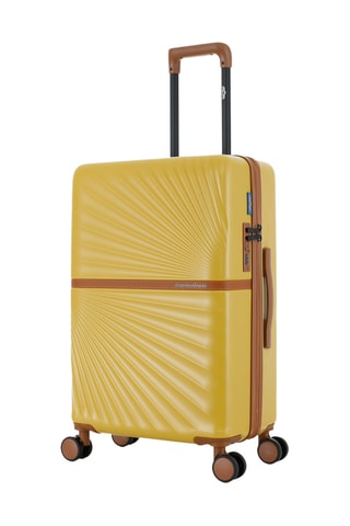 Valise cabine et valise semaine Oakland (S/M) - 58,5/65,5 cm - Jaune