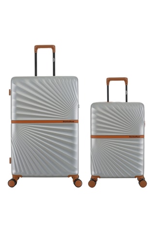 Valise cabine et valise grand volume Oakland (S/L) - 58,5/75,5 cm - Gris