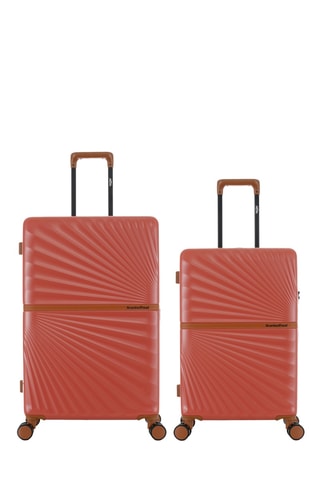 Valise semaine et valise grand volume Oakland (M/L) - 65,5/75,5 cm - Orange