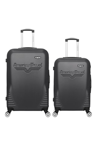 Valise semaine et valise grand volume DC (M/L) - 65/75 cm - Gris