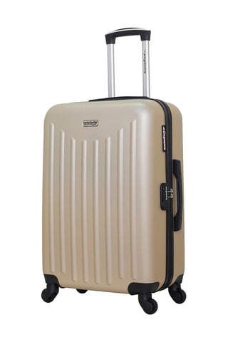 Valise cabine low-cost et valise semaine Brooklyn - 46/65 cm - Beige