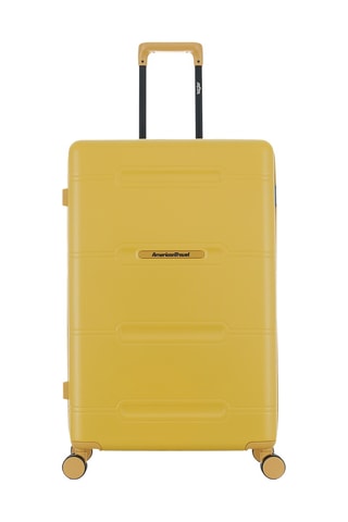 Set de 4 valises Cleveland (XS/S/M/L) - 55/60/66/76 cm - Jaune
