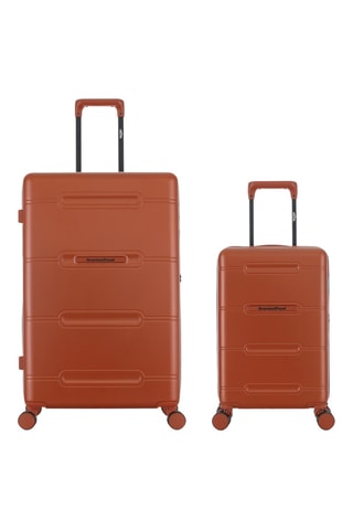 Valise cabine low-cost et valise grand volume XS/L) - 55/76 cm - Orange