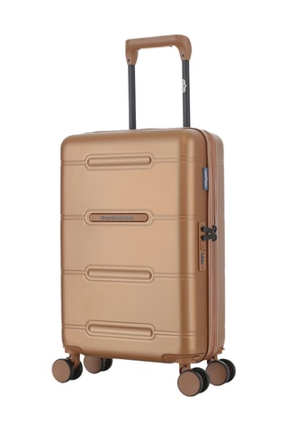 Valise cabine low-cost (XS) - 55 cm - Marron