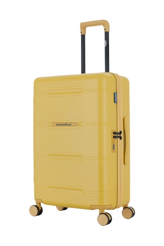Valise cabine et valise semaine (S/M) - 60/66 cm - Jaune