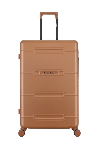 Valise cabine et valise grand volume (S/L) - 60/76 cm - Marron