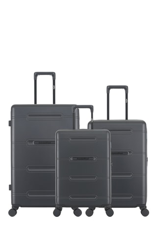 Set de 3 valises - 60/66/76 cm - Gris