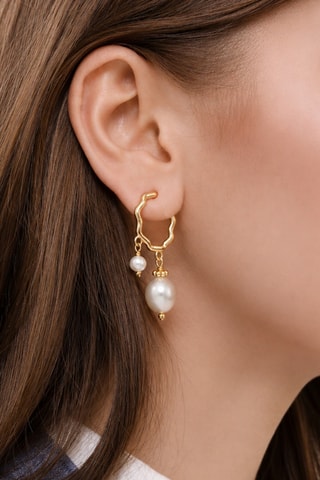 Boucles d'oreilles - Plaqué or jaune