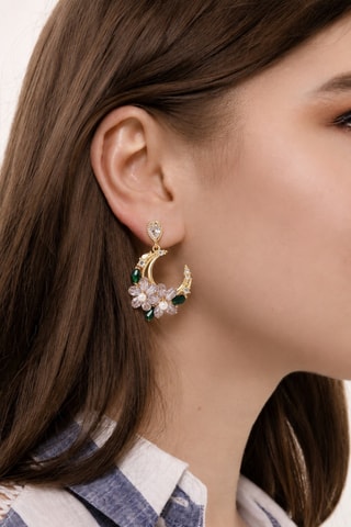 Boucles d'oreilles - Plaqué or jaune