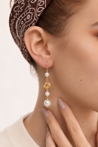 Boucles d'oreilles - Plaqué or jaune