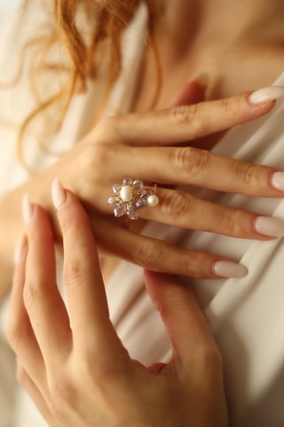 Bague - Perles de culture