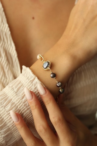 Bracelet - Perles de culture et nacre
