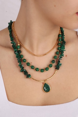 Parure - Malachites