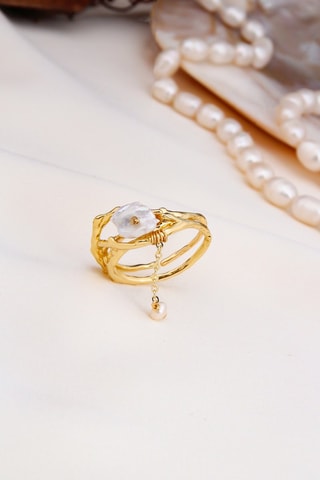 Bague - Perles de culture