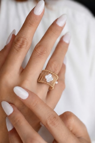 Bague - Plaqué or jaune